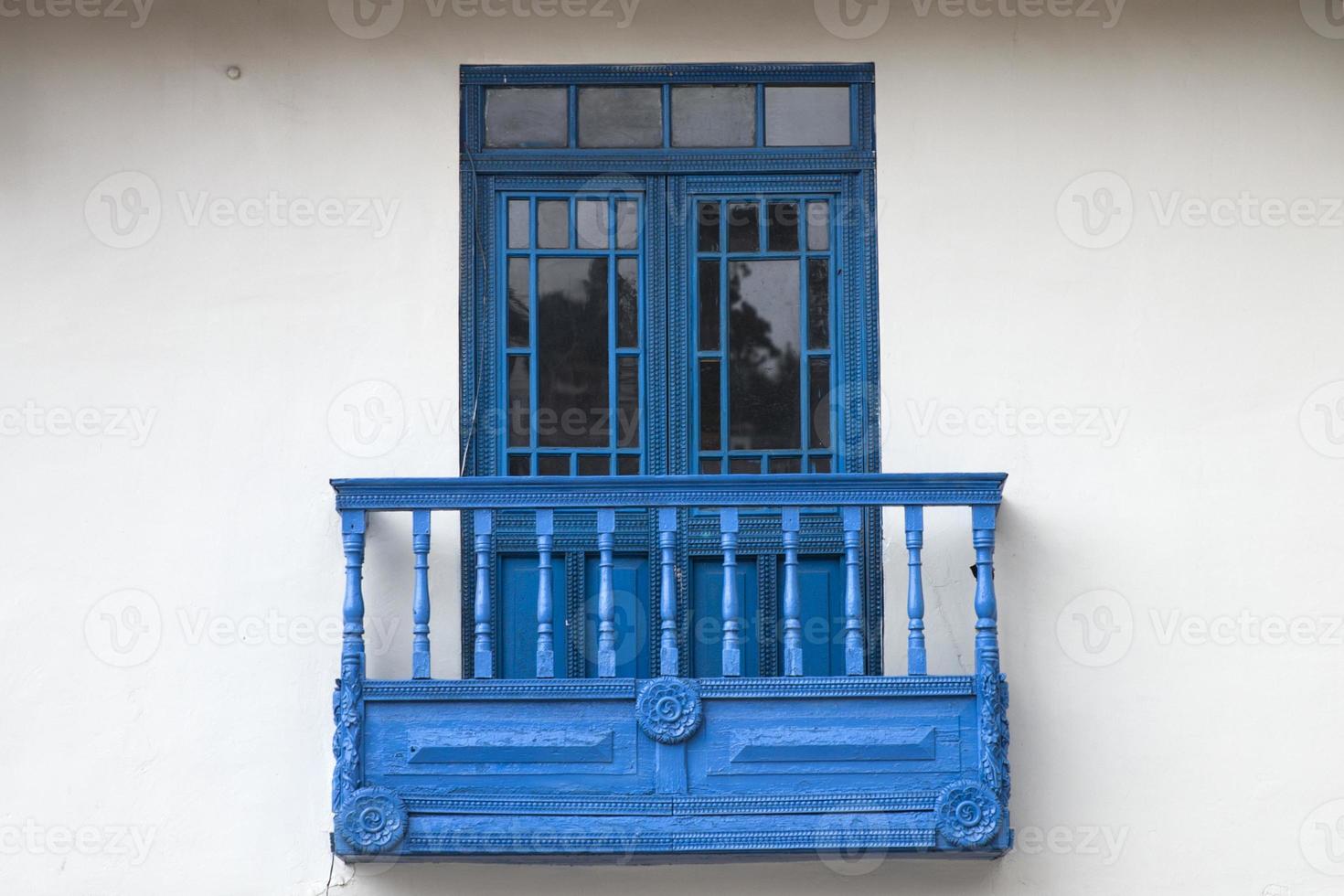 finestra tradizionale da cusco, perù foto