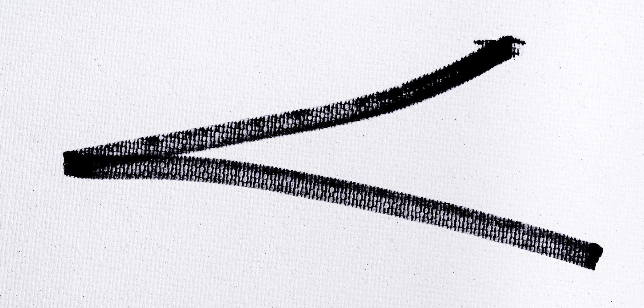 nero inchiostro forma su acquerello carta struttura sfondo foto