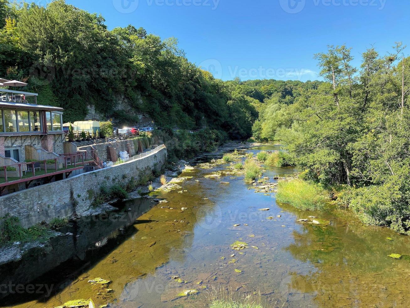 un' Visualizza di il fiume tema a ludlow foto