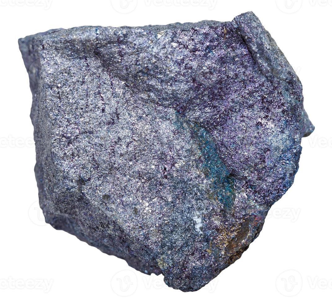 Bornite pavone minerale, pavone rame pietra foto