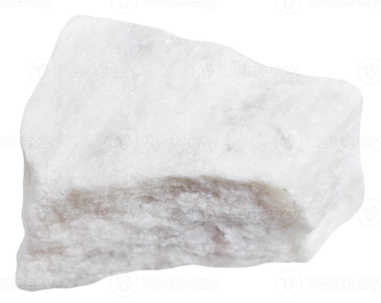 bianca marmo pietra isolato foto