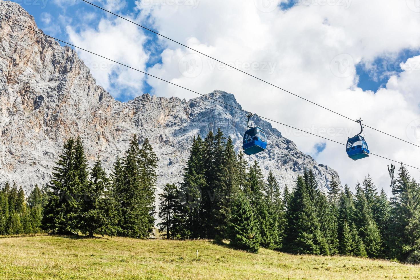 sciare sollevamento cabina a il Alpi foto