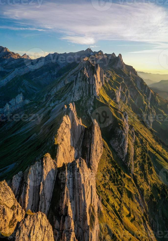 montagna landscpae di Svizzera foto