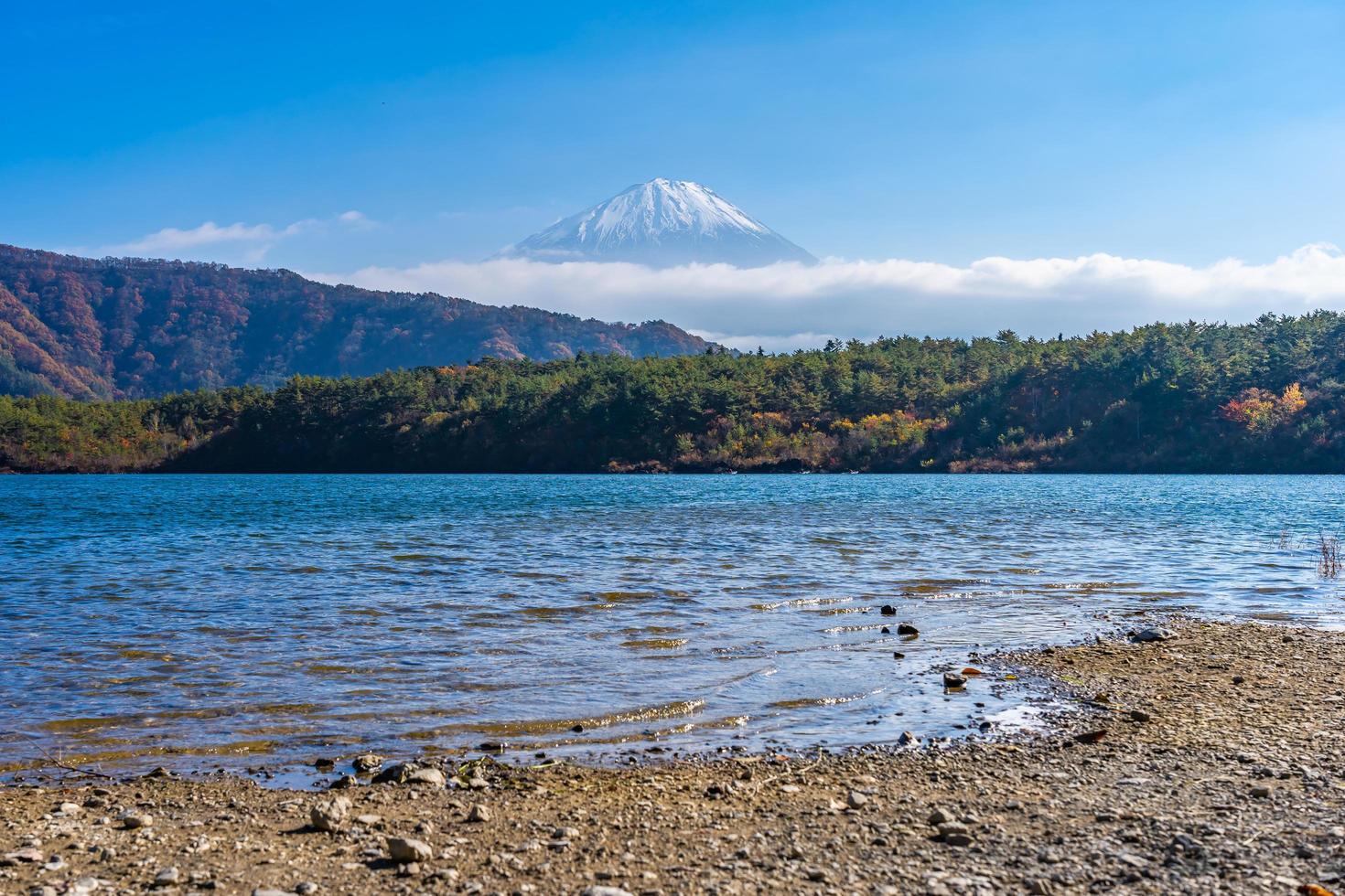 mt. fuji a yamanashi, giappone foto