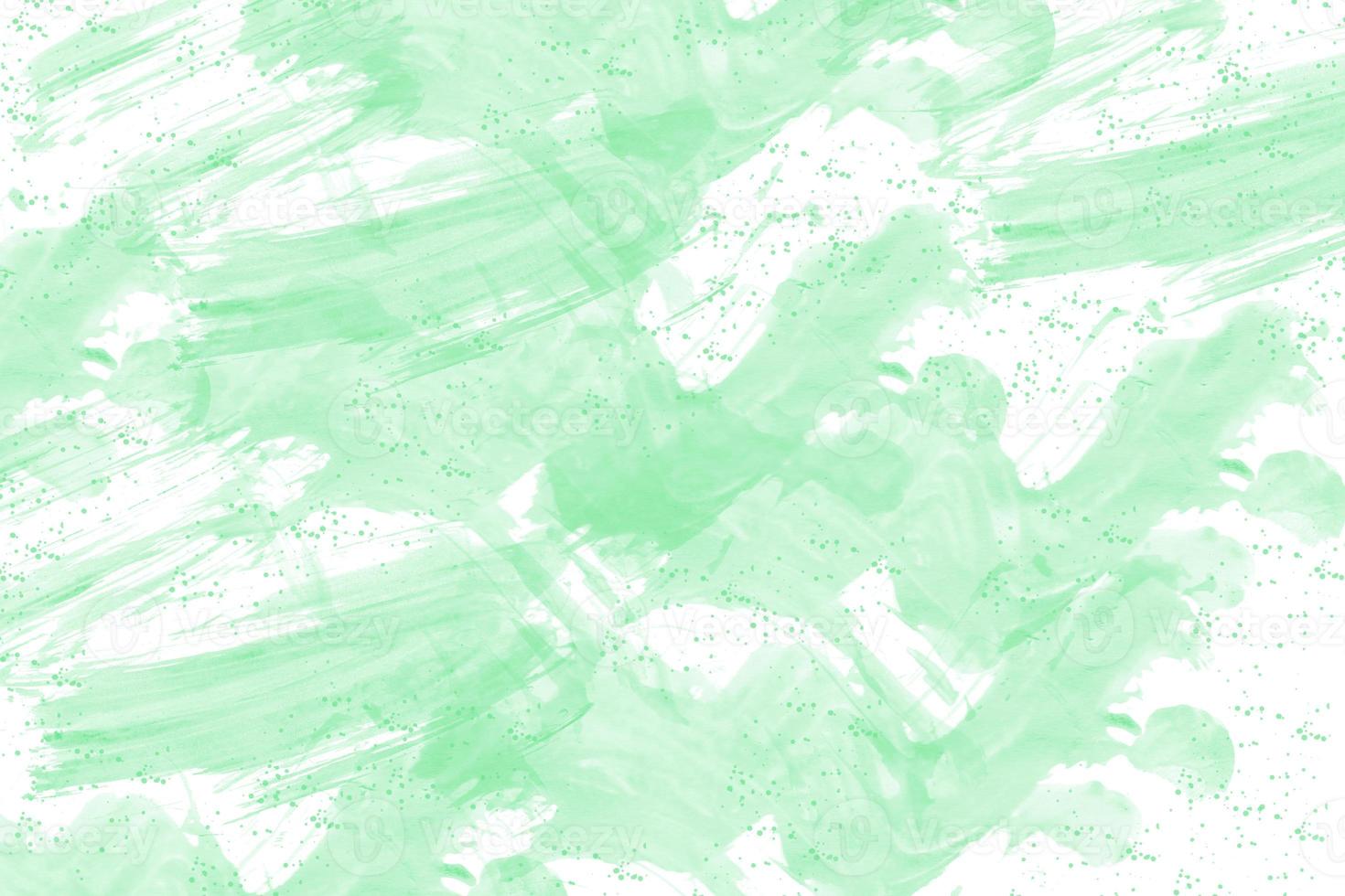 verde acquerello sfondo con un' bianca sfondo foto