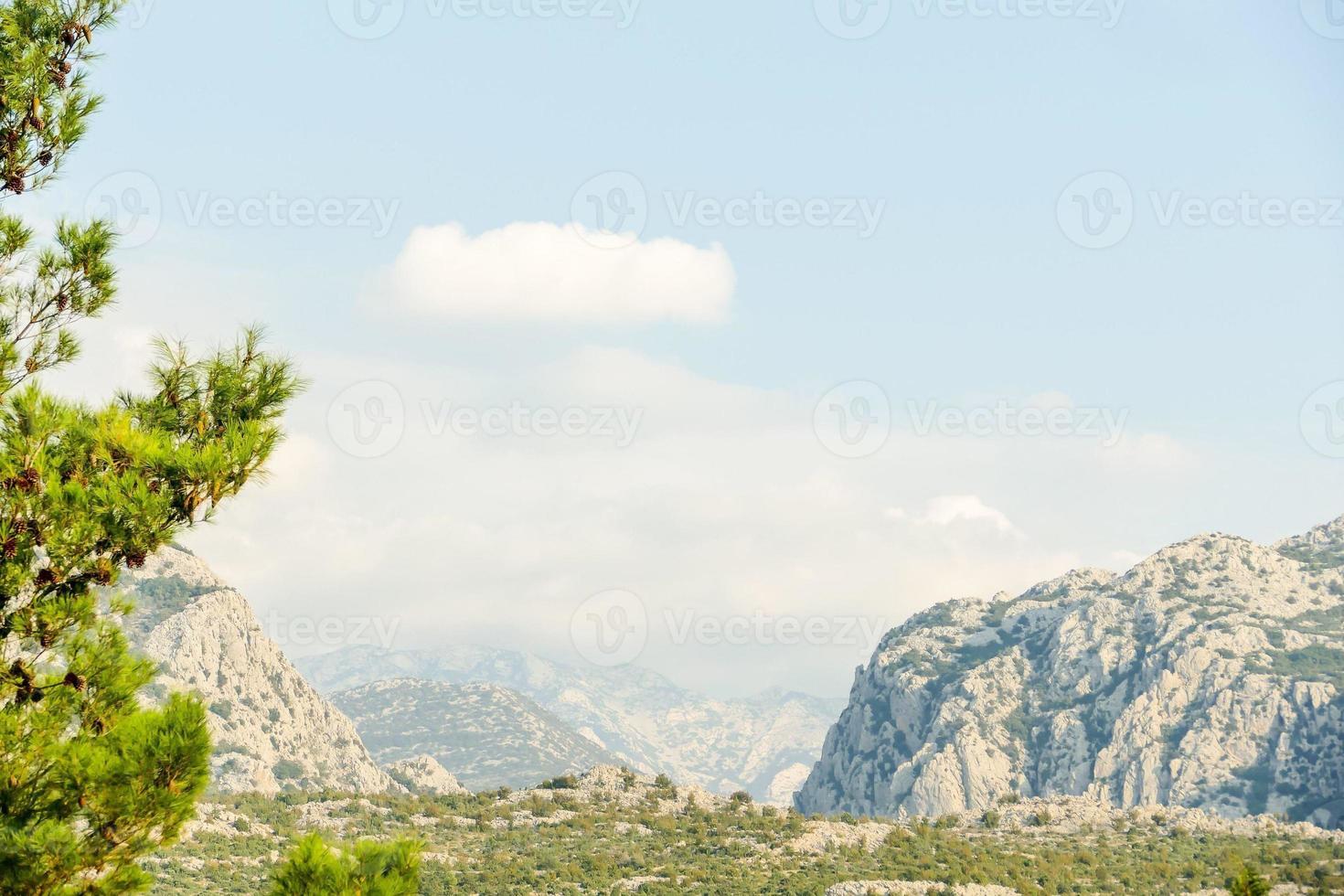 paesaggio montano scenico foto