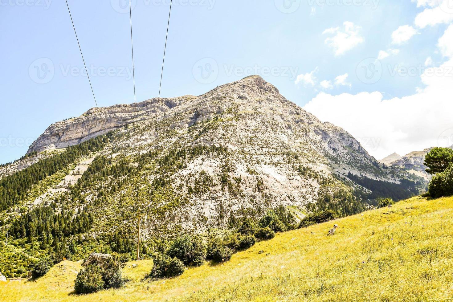 paesaggio montano scenico foto