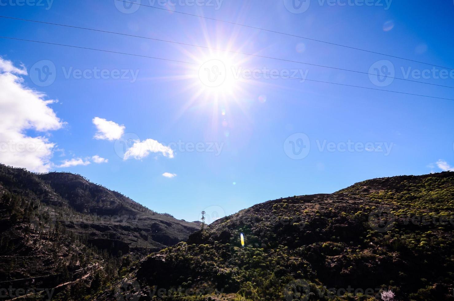 panoramico paesaggio su tenerife, canarino isole, Spagna foto