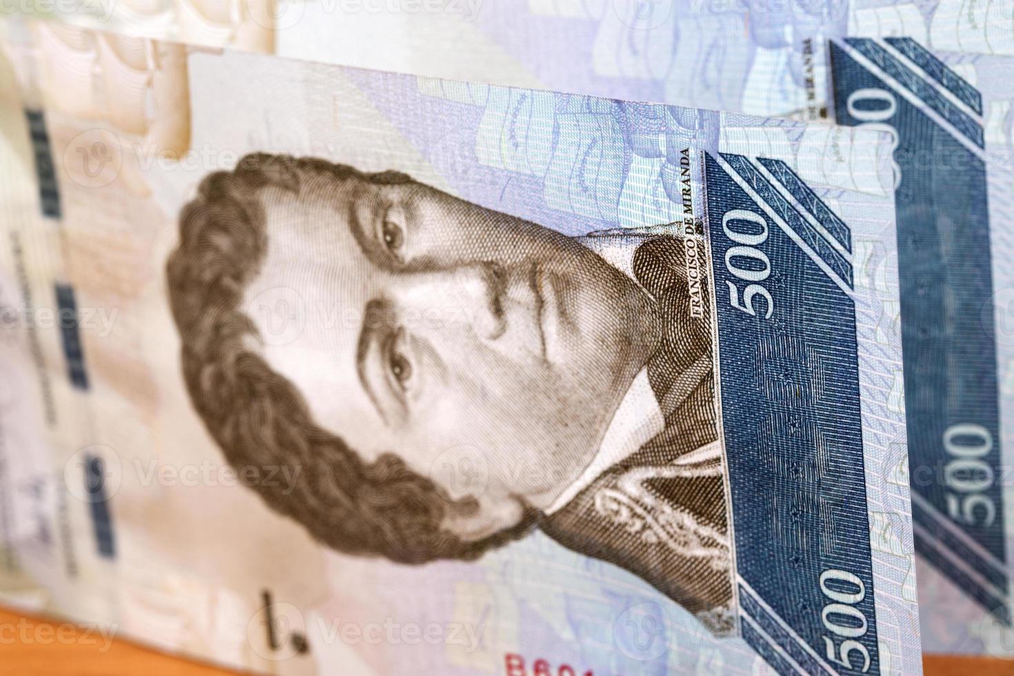 venezuelano i soldi - 500 bolivares - un' sfondo foto