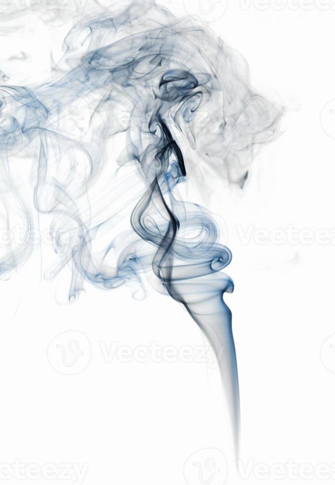 astratto Fumo su bianca sfondo foto