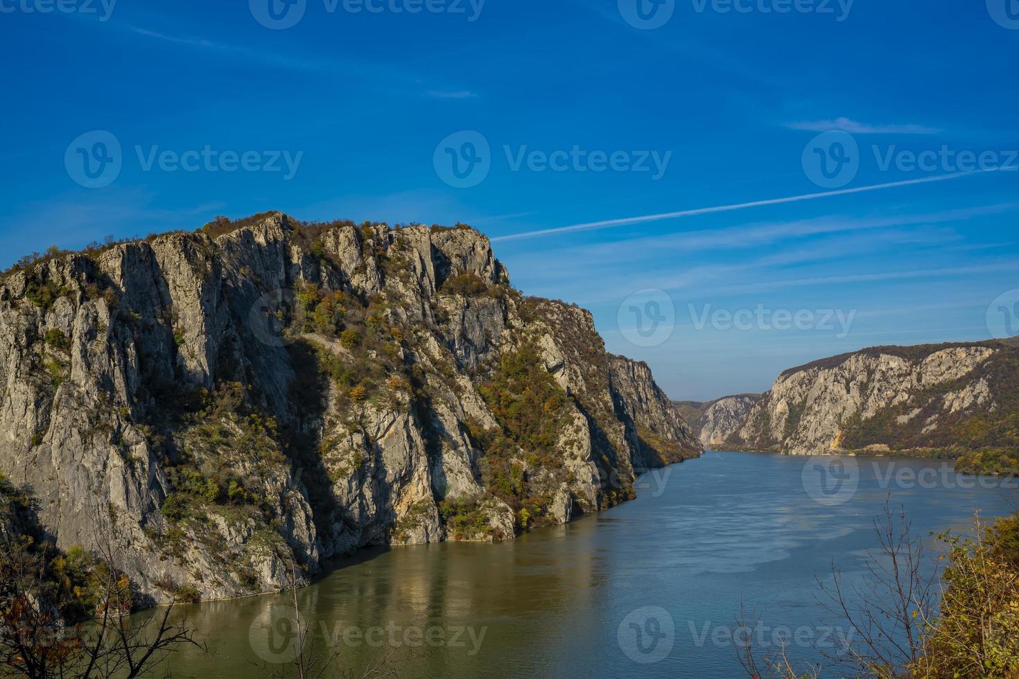 gola del Danubio a Djerdap sul confine serbo-rumeno foto