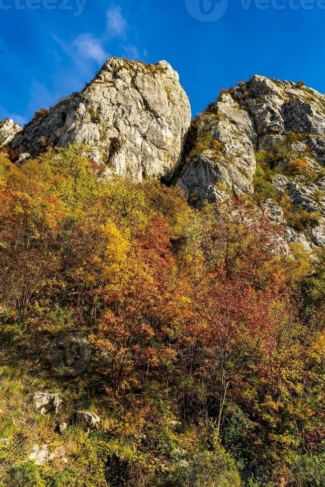 gola del Danubio a Djerdap sul confine serbo-rumeno foto