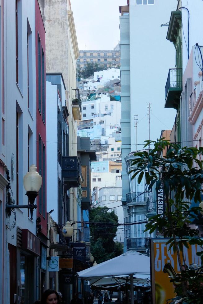 città centro di las palmas de nonna canaria, Spagna foto