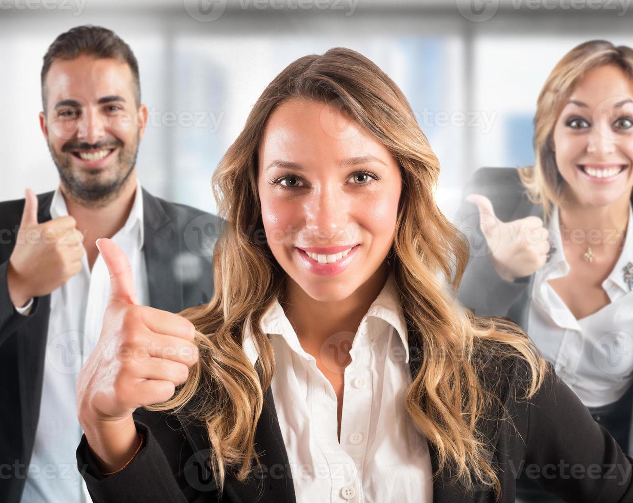 positivo lavoro di squadra concetto foto