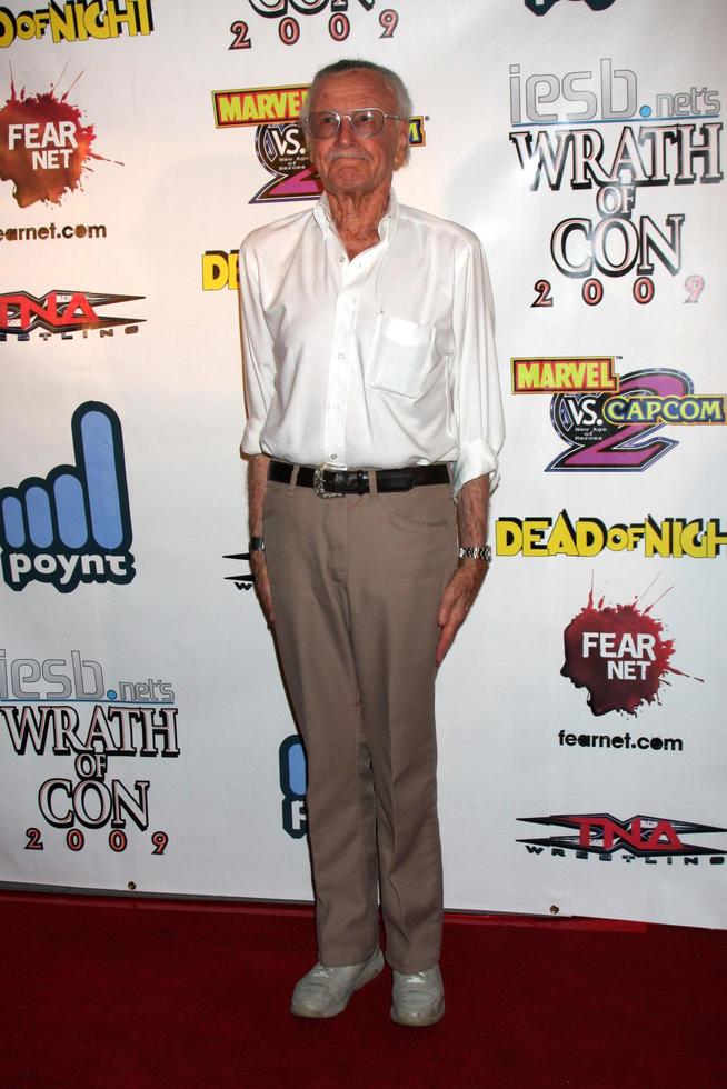 stan lee in arrivo a il ira di con festa a il difficile roccia Hotel nel san diego circa su luglio 24 20092009 foto