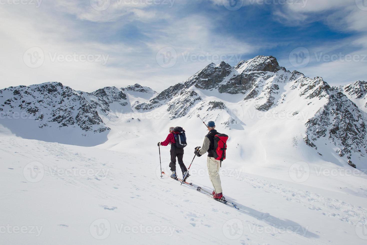 piste da sci randonnee foto