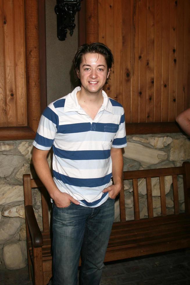 bradford anderson in arrivo a il annuale generale ospedale fan club pranzo a il sportivi casetta nel studio città circa a luglio 12 20082008 foto