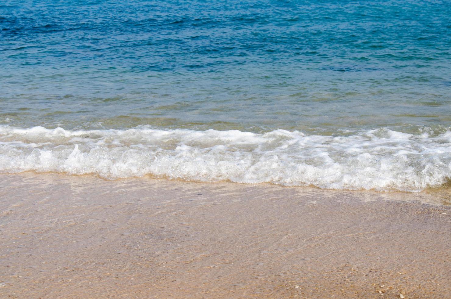 onde dell'oceano blu foto