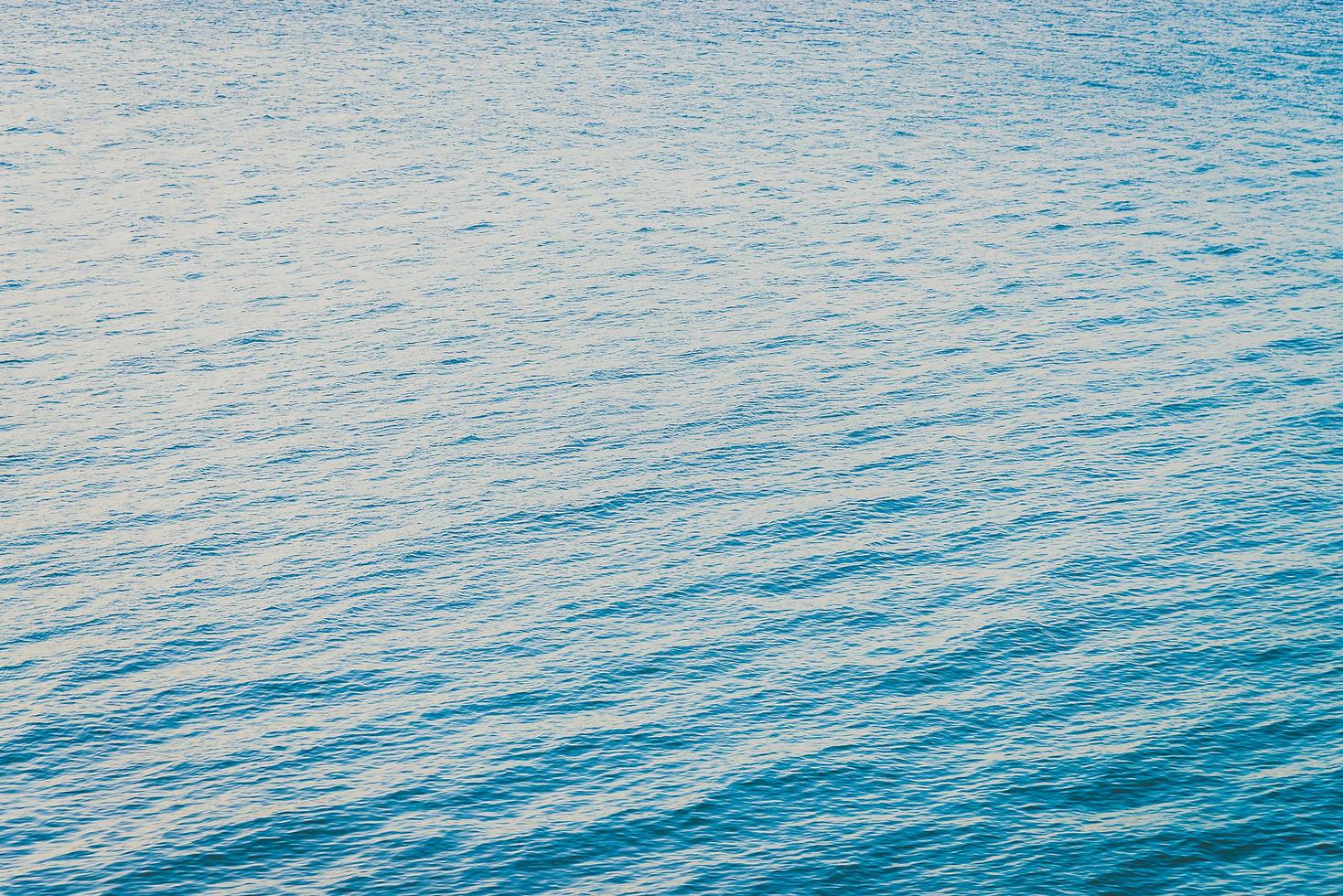 sfondo di acqua dell'oceano al tramonto foto