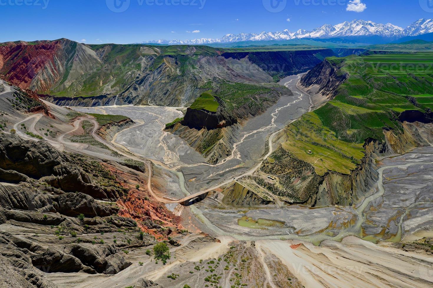 su il superiore di il kuitun mille dollari canyon foto