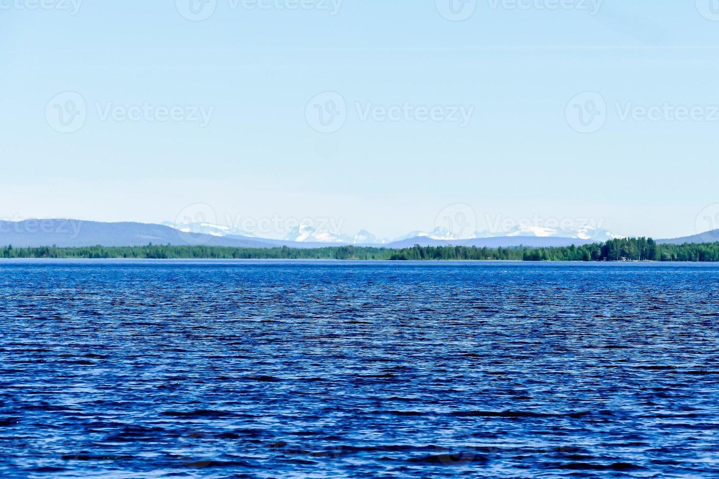 panoramico Visualizza di il mare nel Svezia, Europa foto