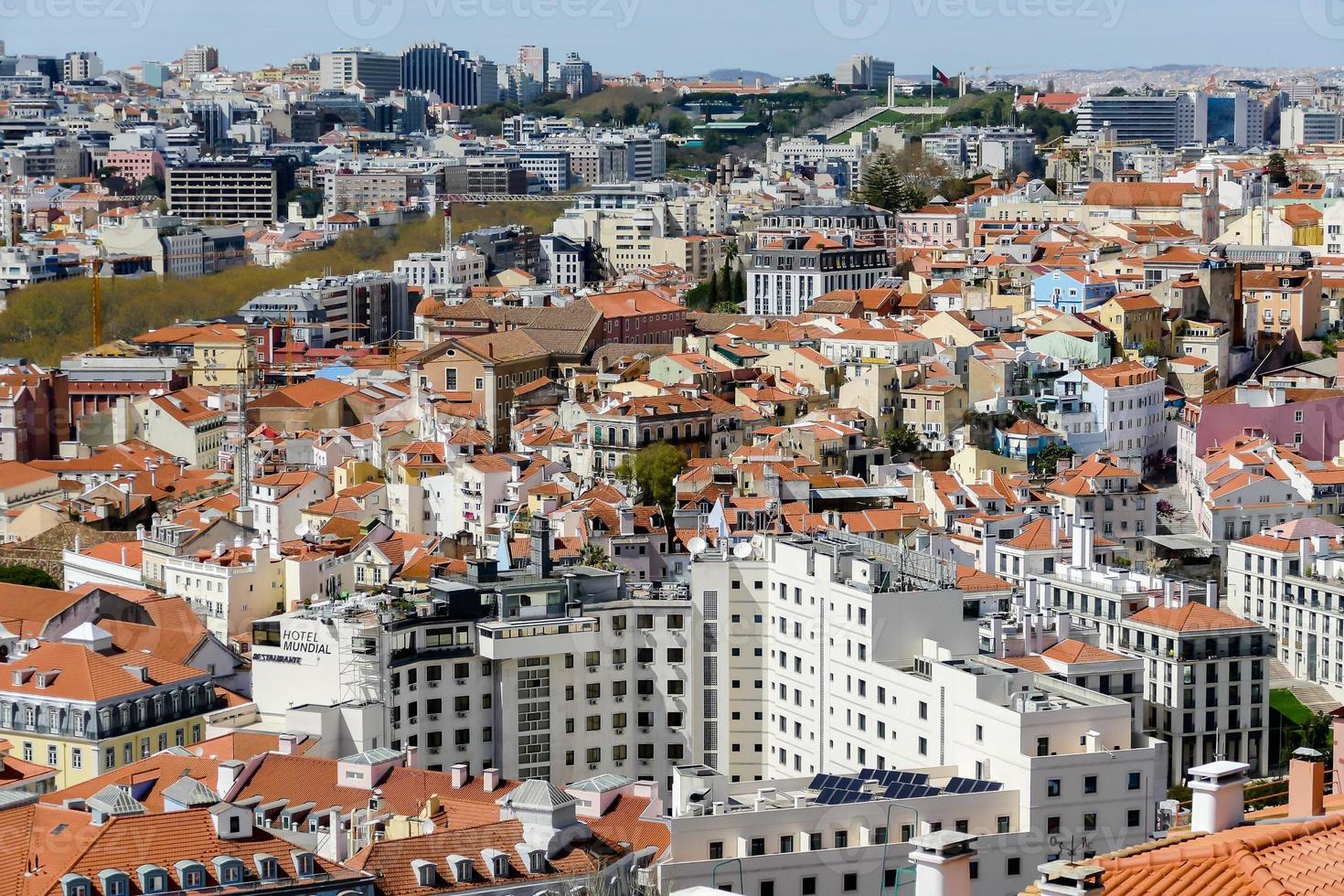 Visualizza di Lisbona, Portogallo foto