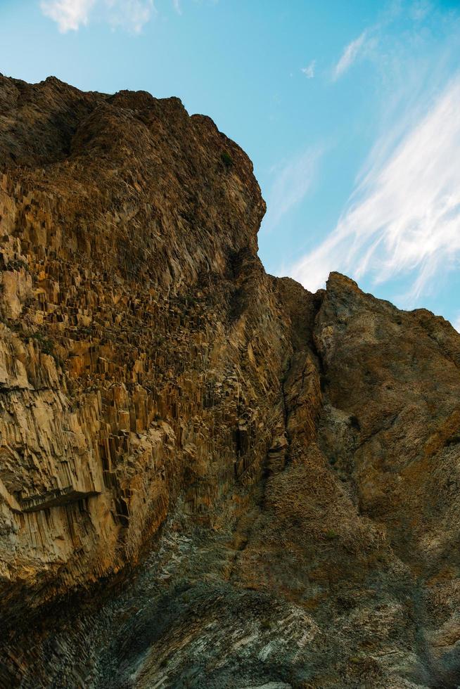 le montagne di Capo Fiolent in Crimea foto