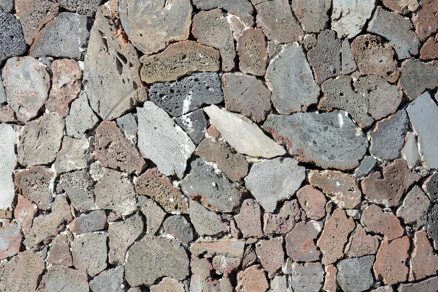 struttura della parete di roccia foto
