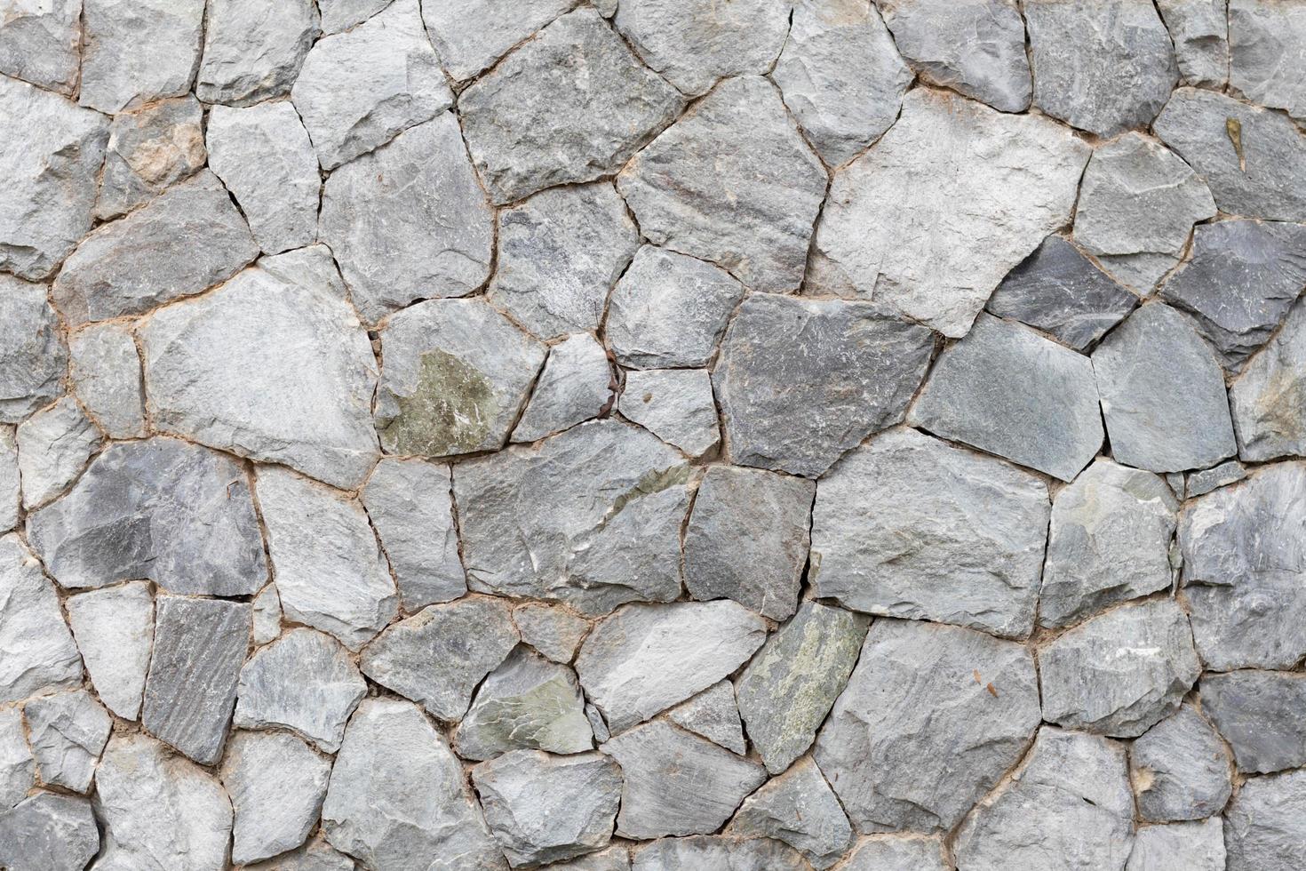 il pietra parete sfondo quello era costruito a partire dal naturale pietre e disposte per essere Bellissima, forte e avere un' naturale superficie, fabbricazione il pietra parete popolare con le persone. sfondo e copia spazio foto