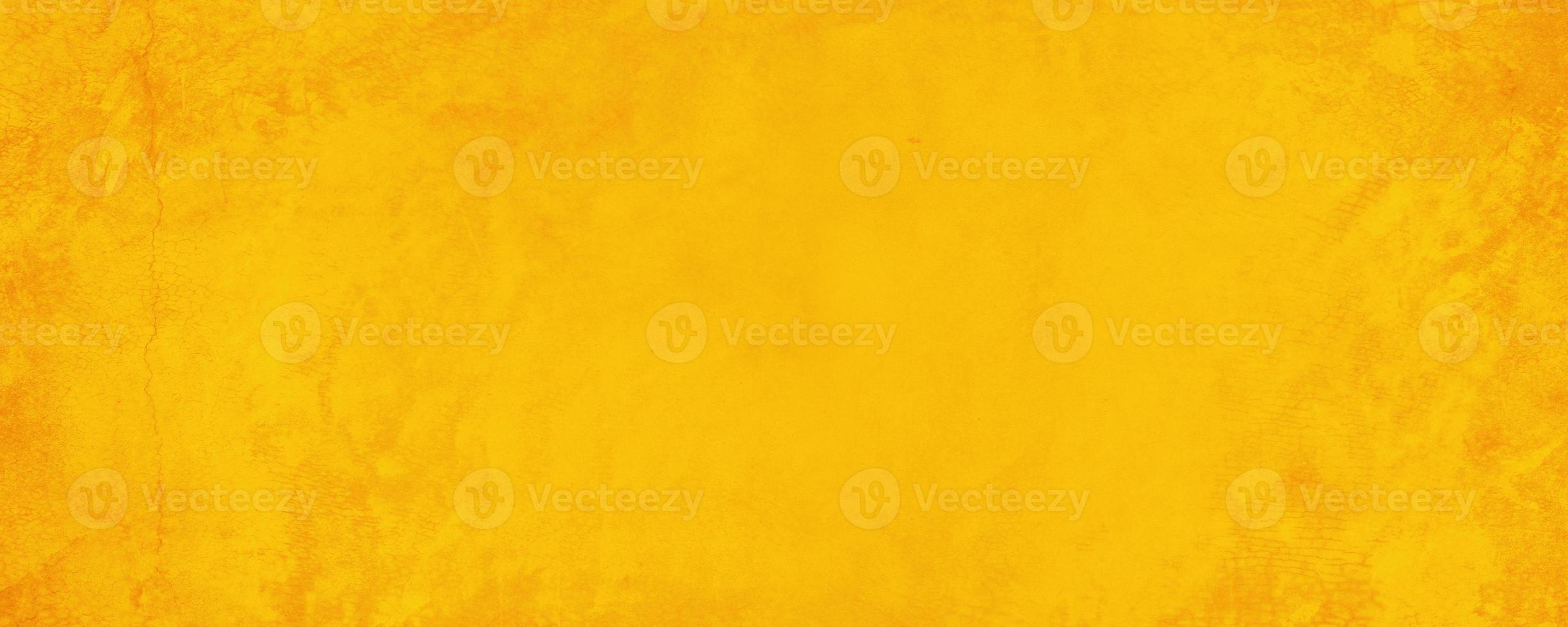 sfondo muro di cemento texture orizzontale giallo e arancione foto