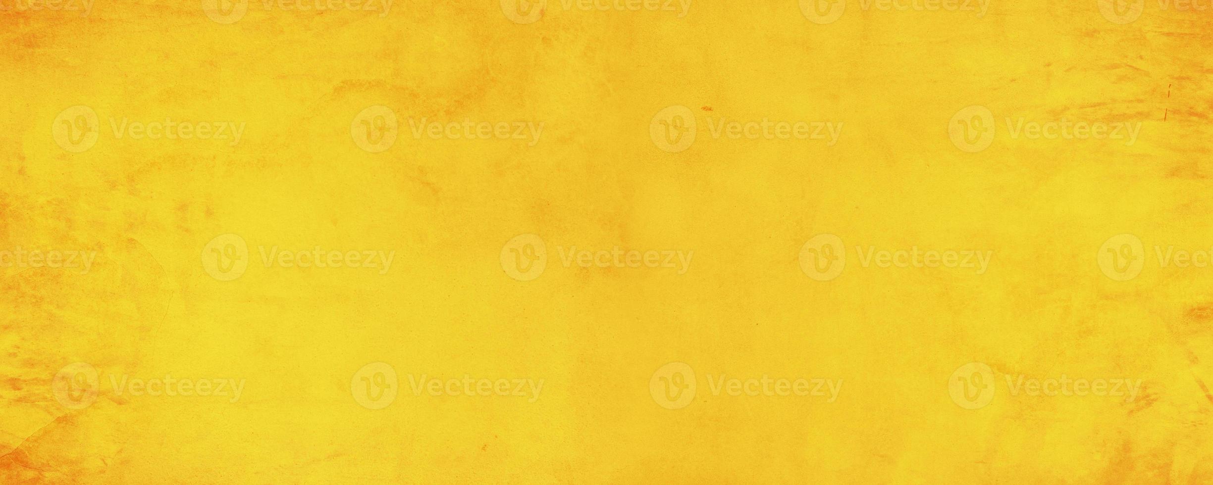 sfondo muro di cemento texture orizzontale giallo e arancione foto