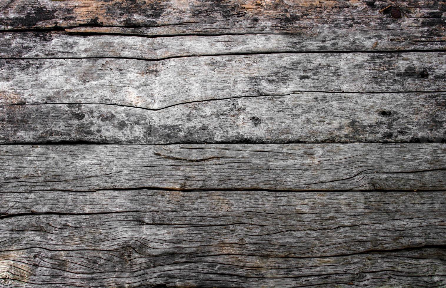fondo di legno scuro di struttura antica foto