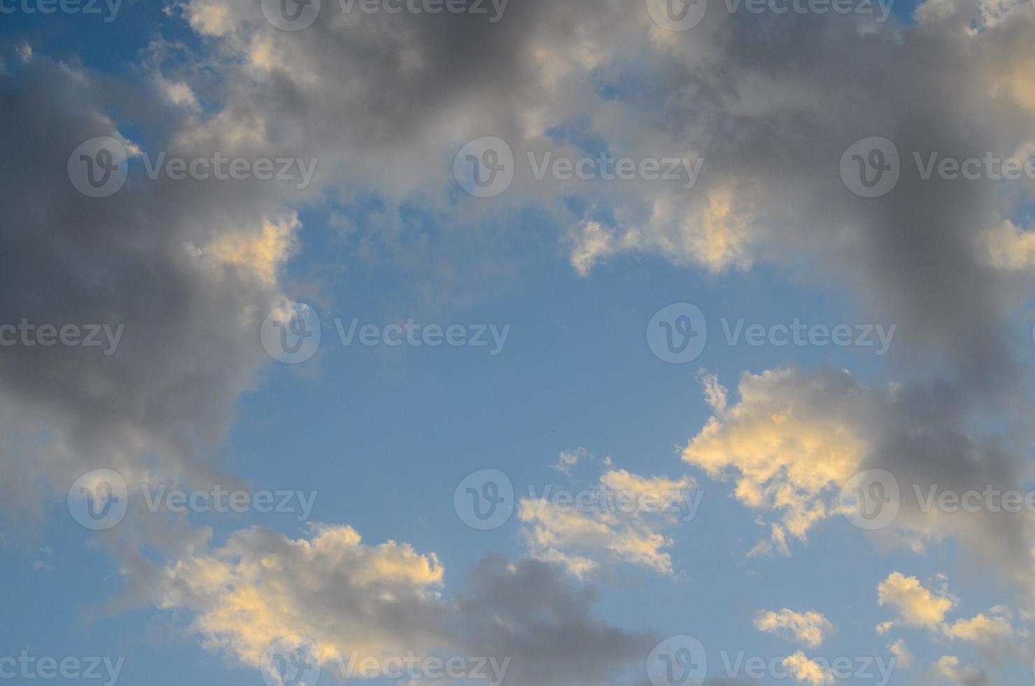 panoramico nuvoloso cielo foto