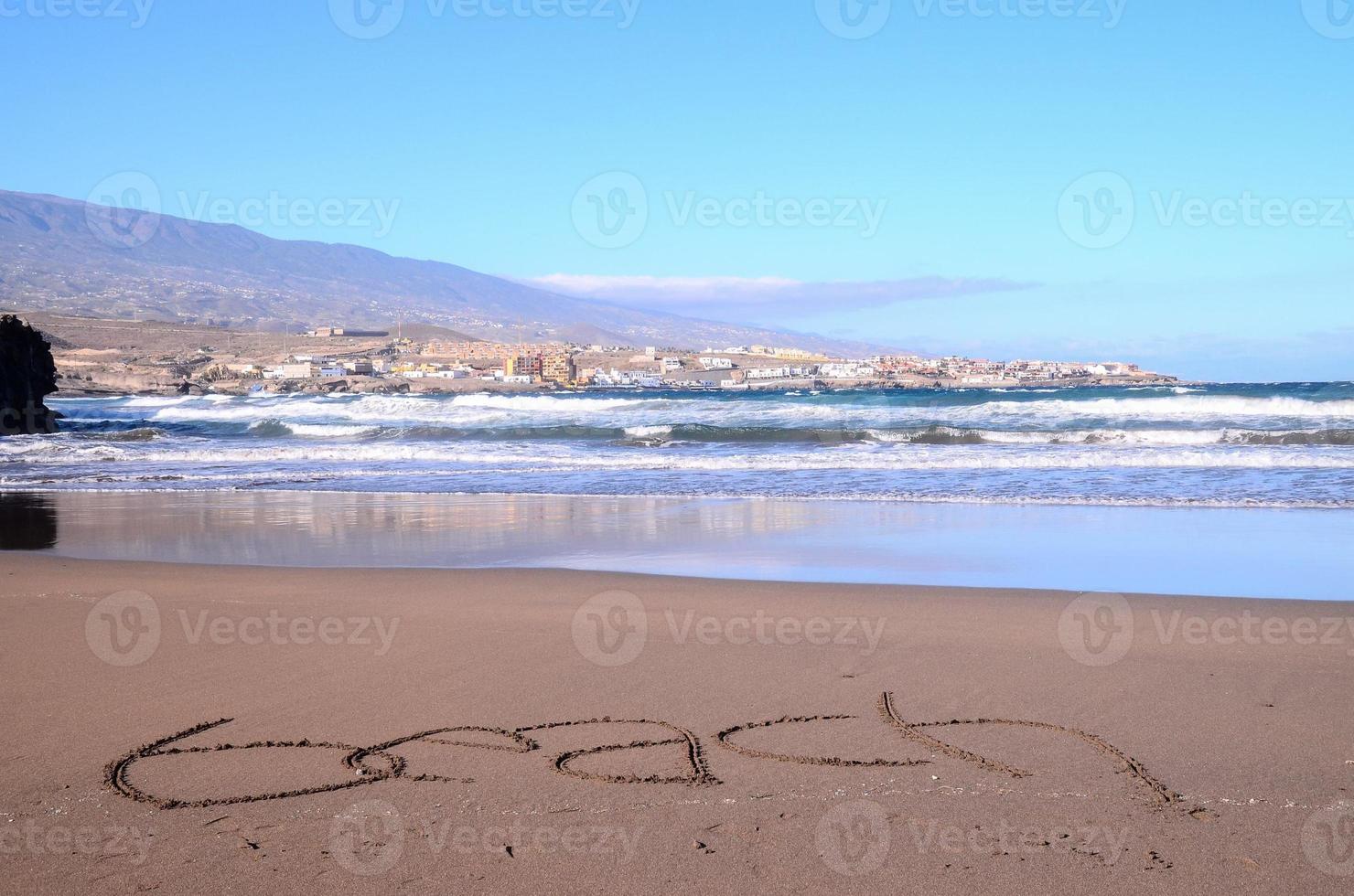 bellissimo spiaggia su tenerife foto