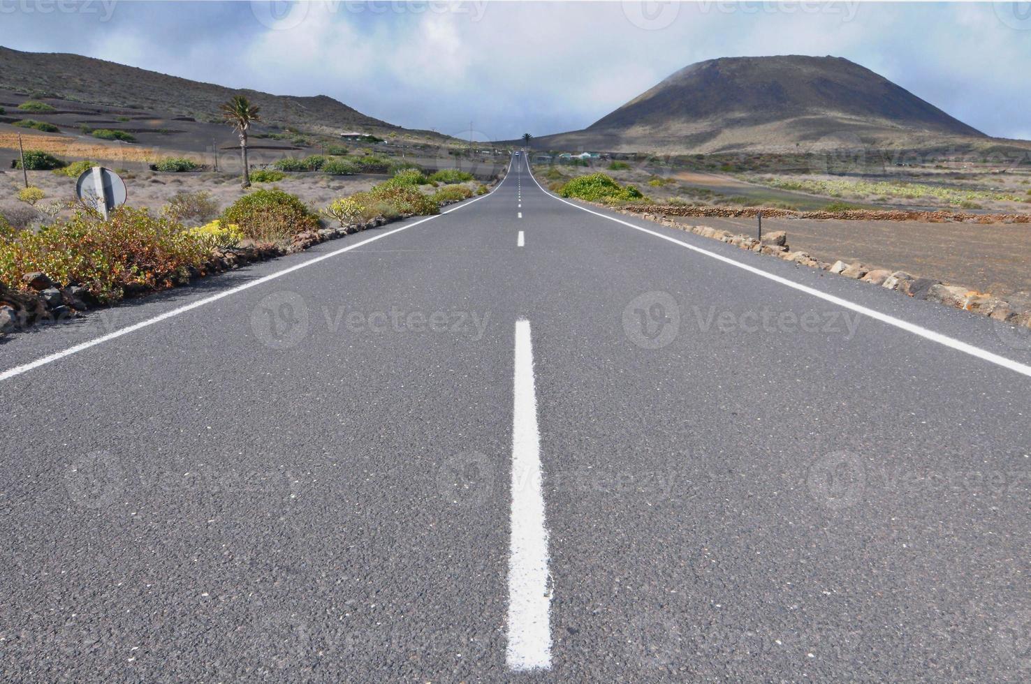 strada in campagna foto