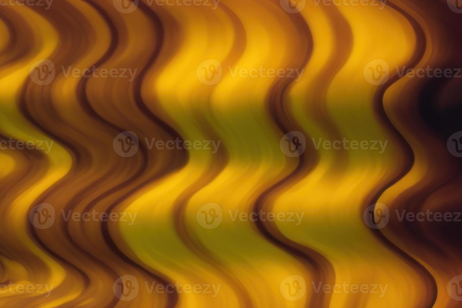 giallo e Marrone ondulato Linee sfondo, 3d rendere ondulato fondale foto