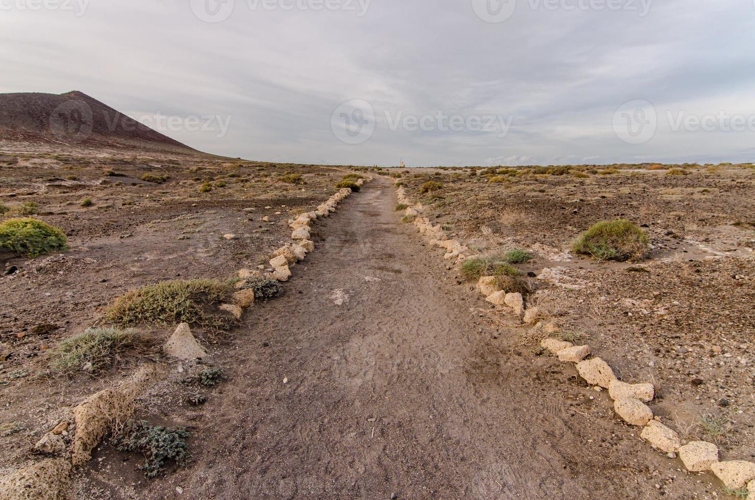 sentiero nel deserto foto