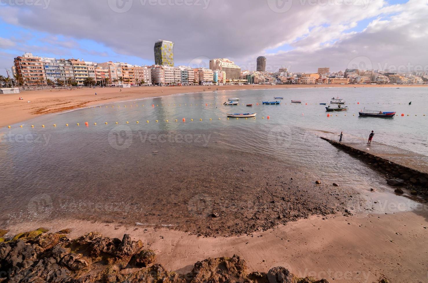 città su il costa foto