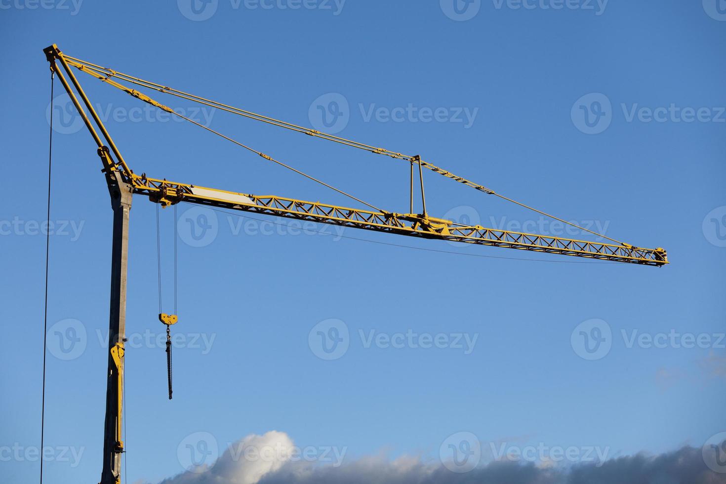 Torre gru su un' costruzione luogo foto