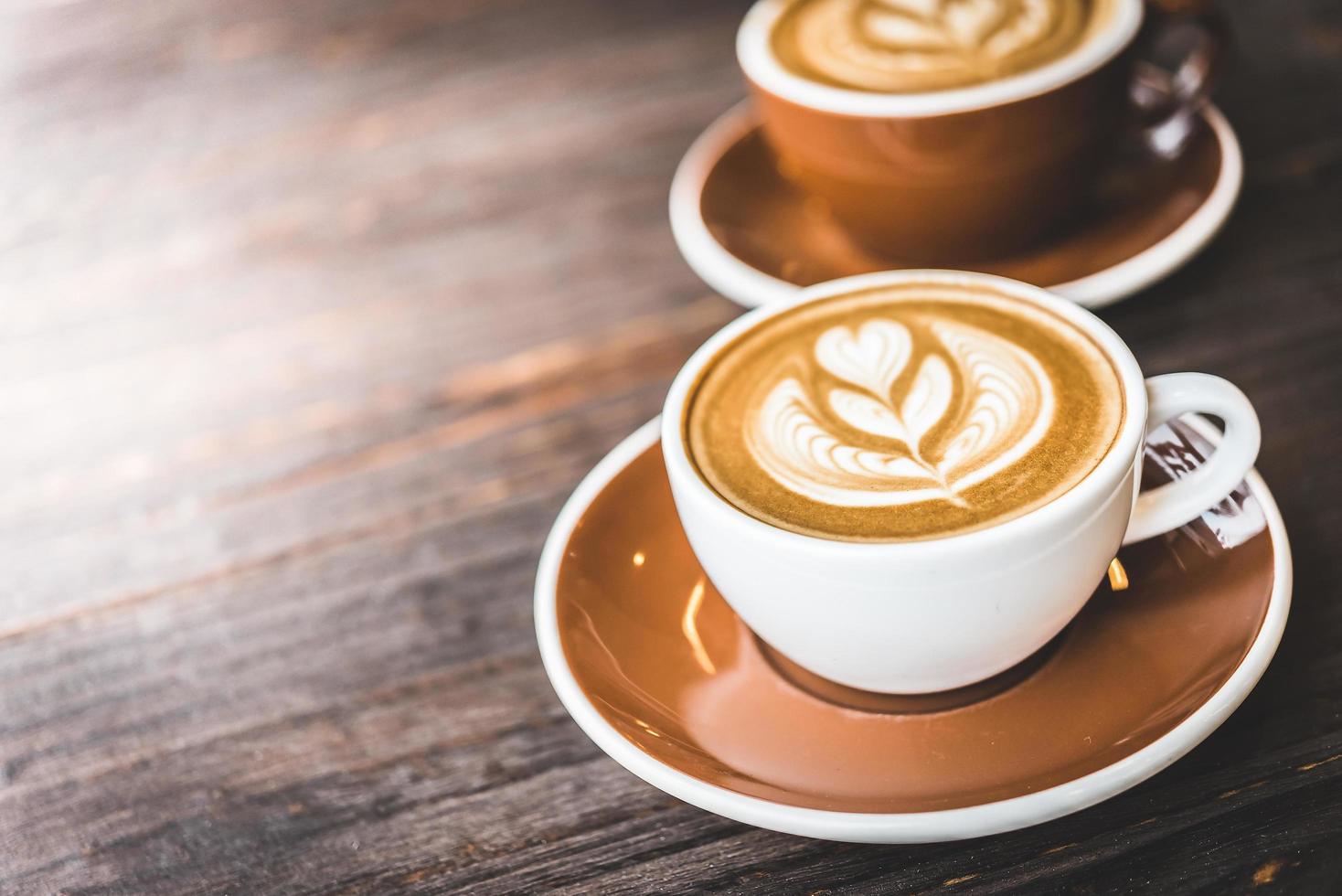 tazza di caffè latte foto