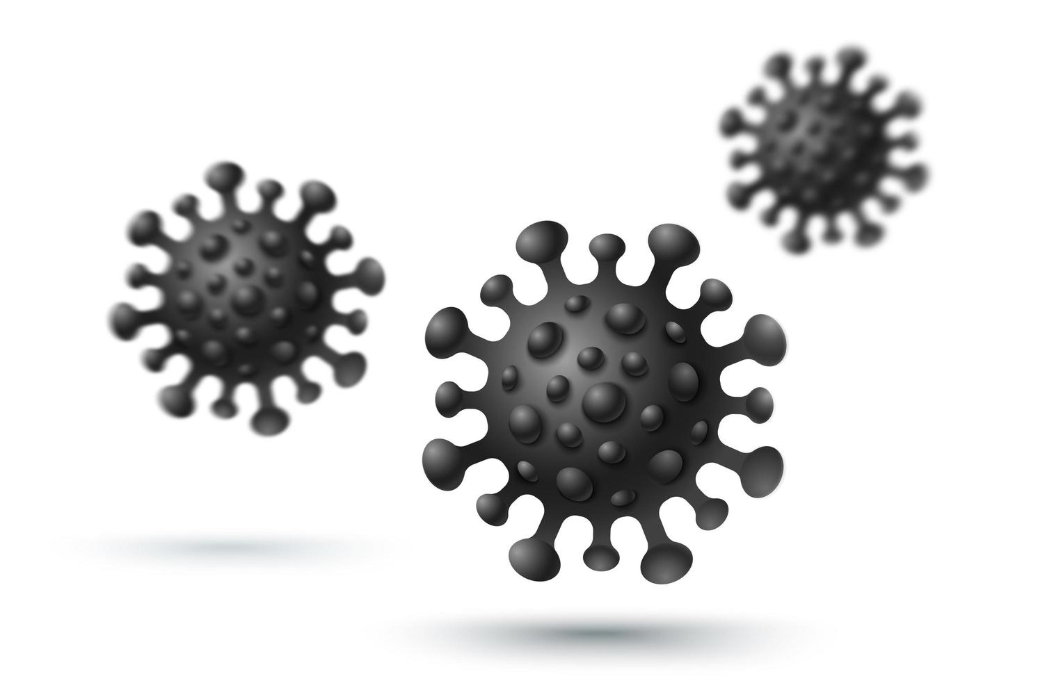 illustrazione del coronavirus foto
