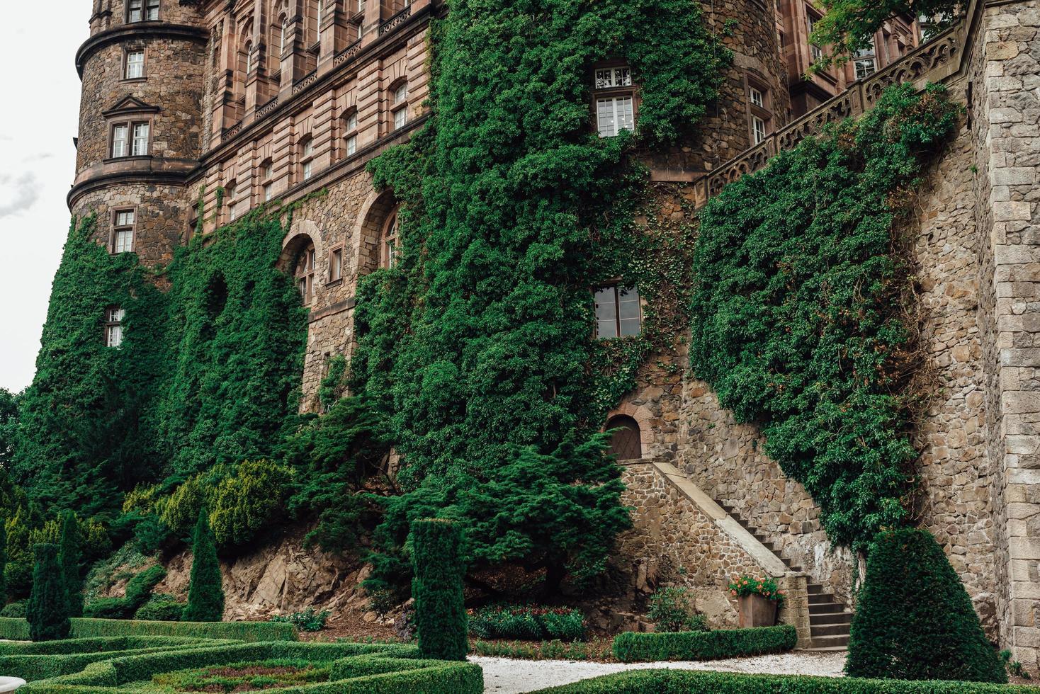 swiebodzice, polonia 2017- castello ksiaz a swiebodzice polonia foto