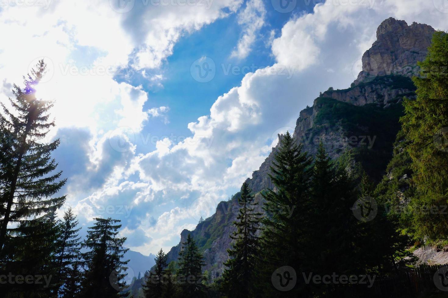 paesaggio montano scenico foto