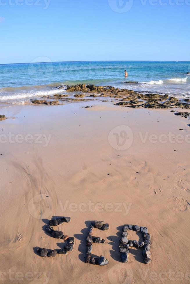 bellissimo spiaggia su tenerife foto