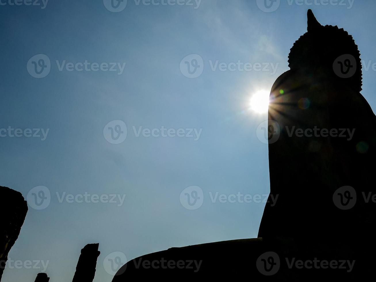 buddista sculture a un' tempio nel bangkok, Tailandia foto