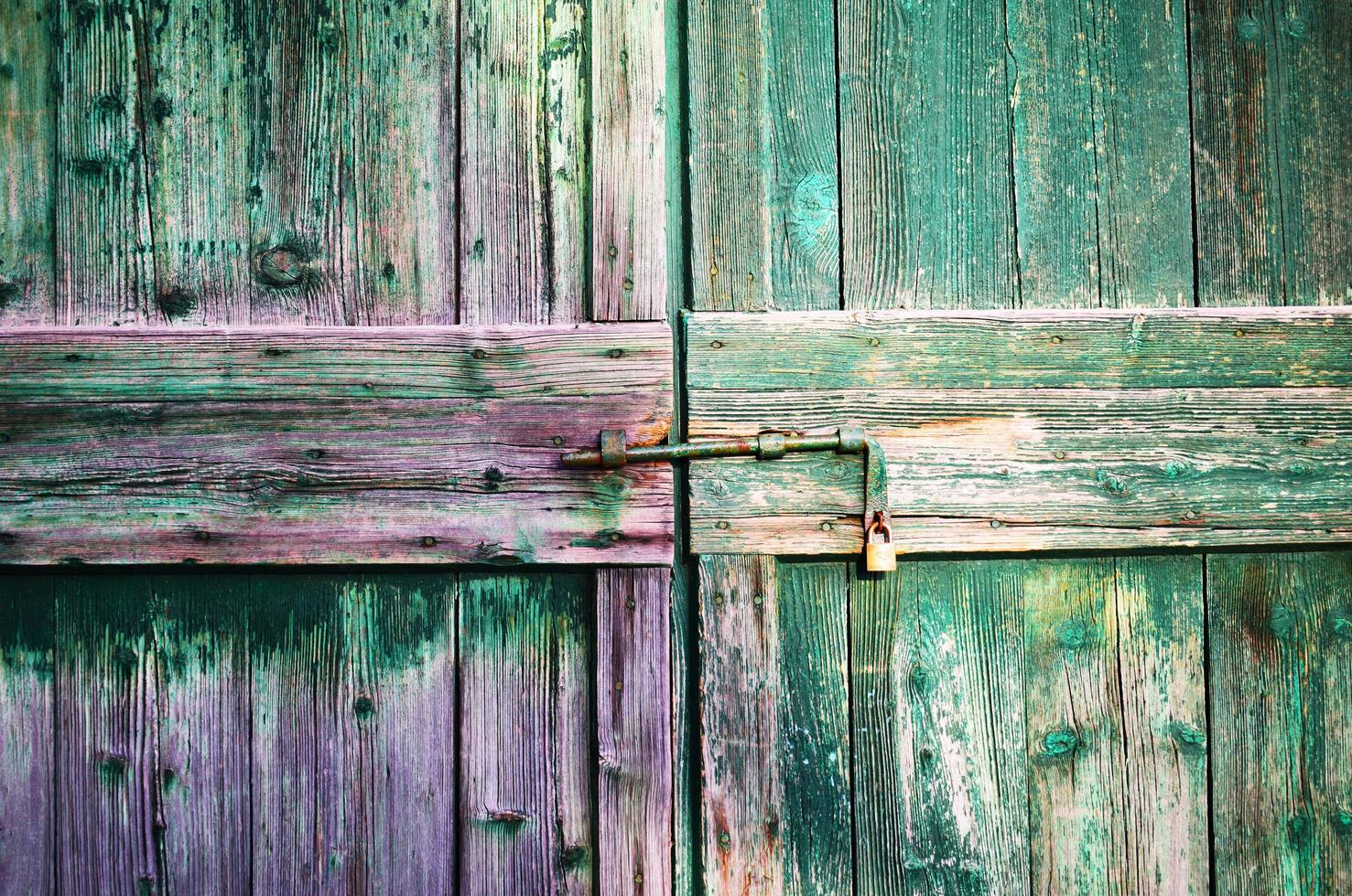 legno rustico colorato foto