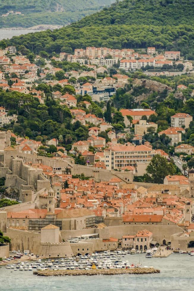 Visualizza di dubrovnik, Croazia foto