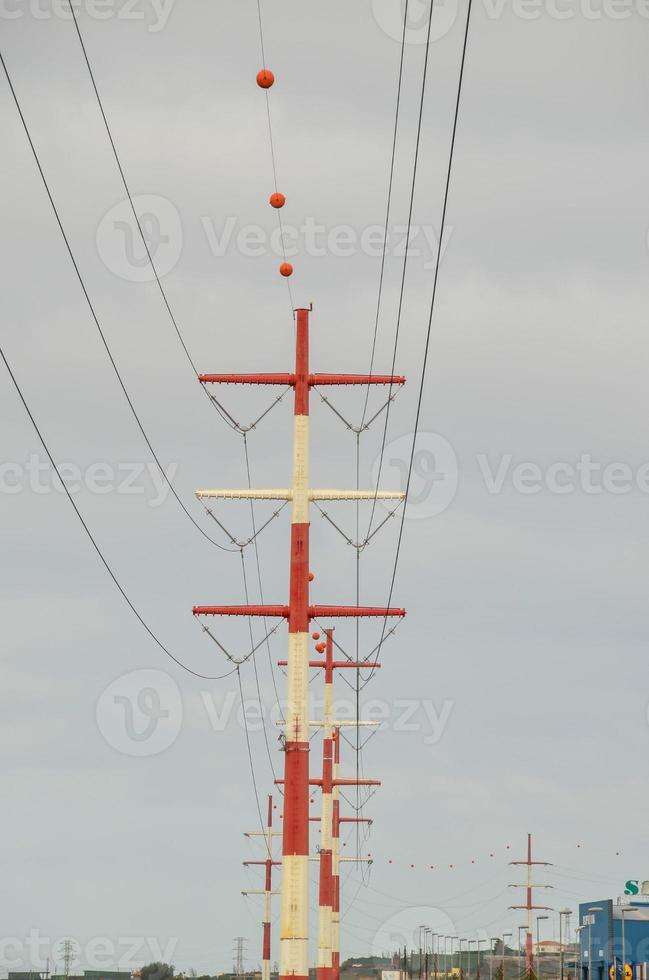 elettricità energia pilone foto