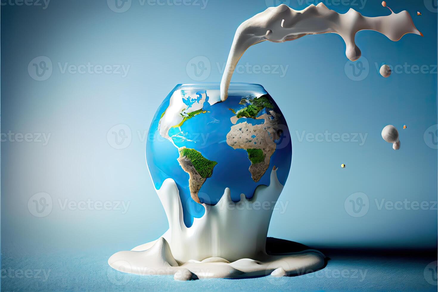 mondo latte giorno 1 ° giugno ai generato foto