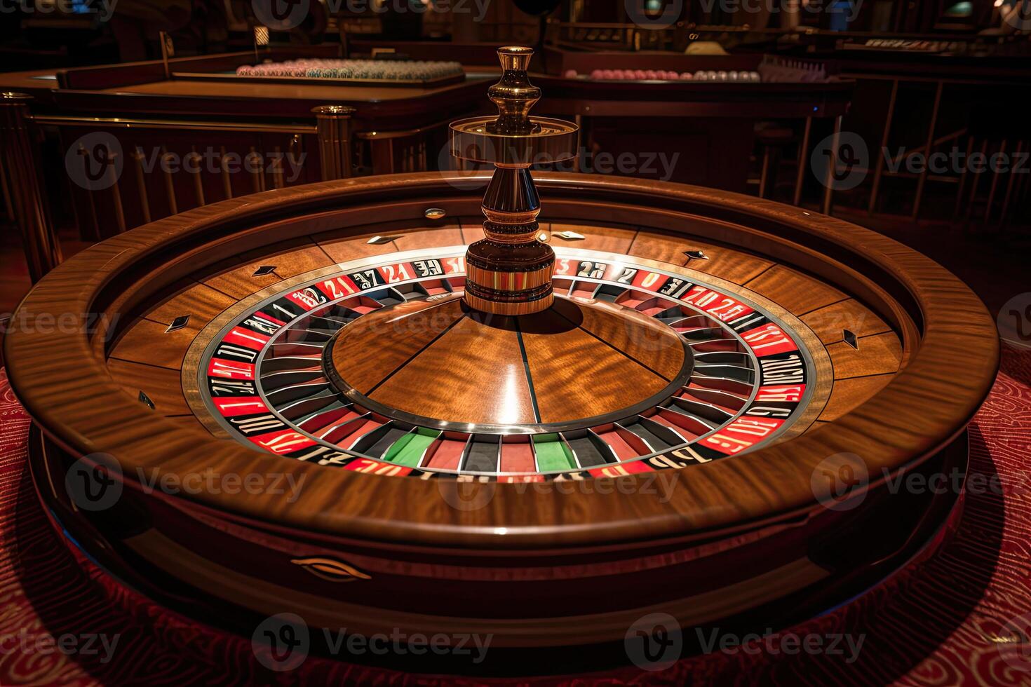 casinò roulette vicino su. roulette ruota. gioco d'azzardo dipendenza. creato con generativo ai foto